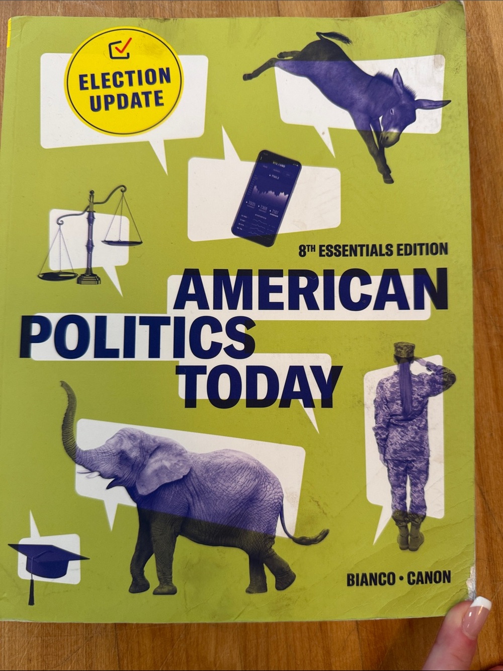 American Politics Today Textbook - 8th Essentials   Edition